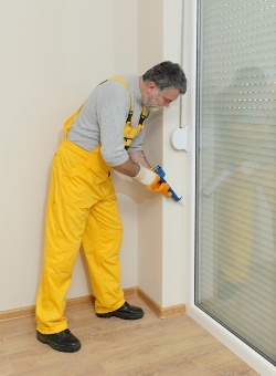 To keep stink bugs out, use polyurethane insulating foam sealant.