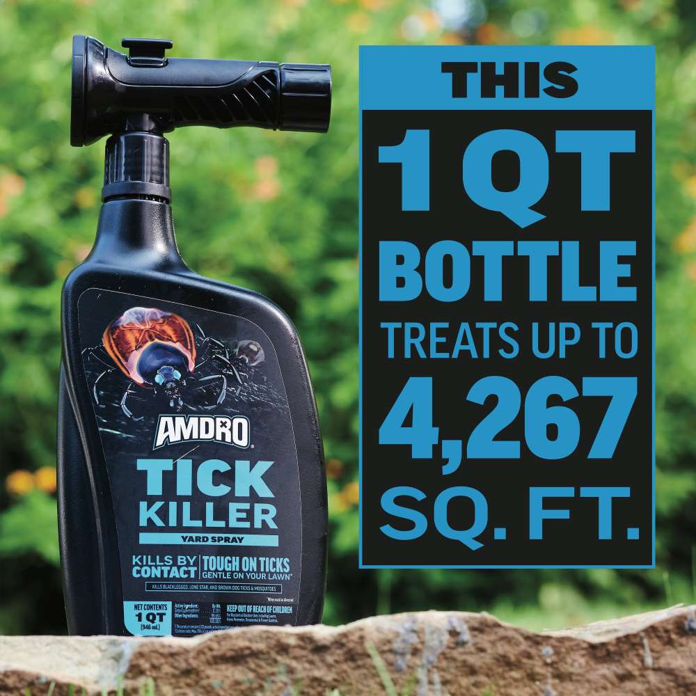 amdro tick killer yard spray