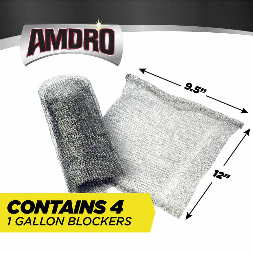 AMDRO mole and gopher blocker