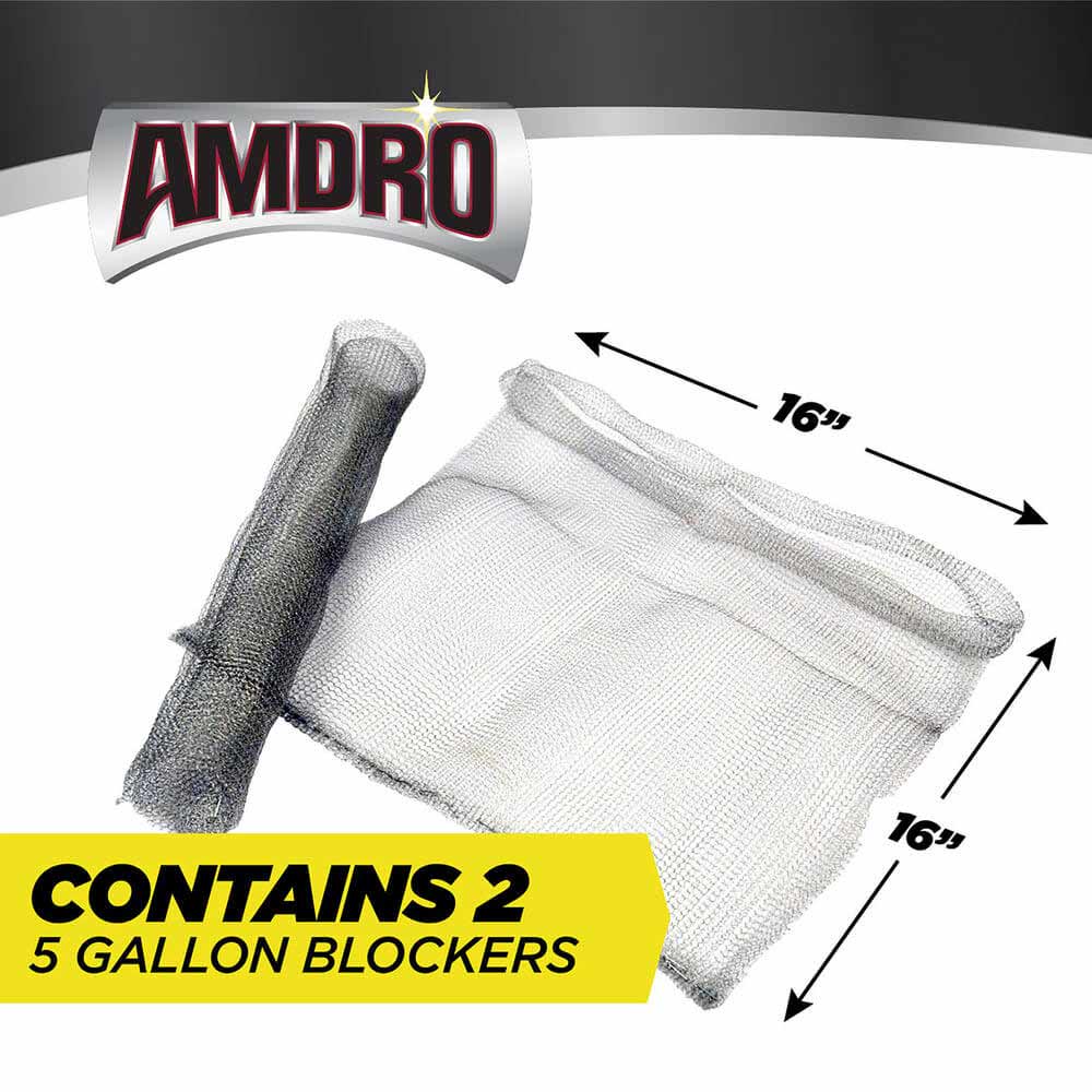 AMDRO mole and gopher blocker